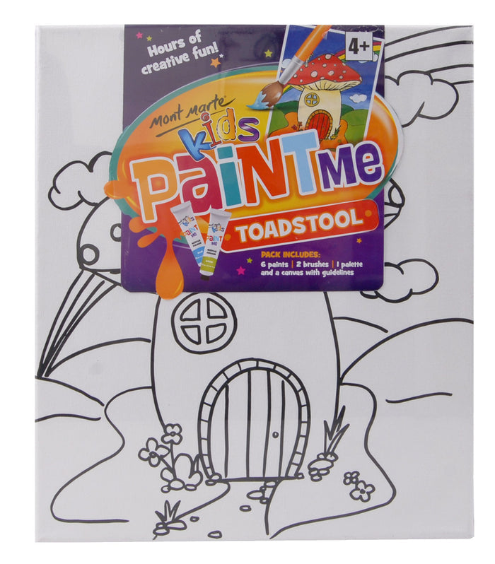 Kids Paint Me Canvas Set 10pc