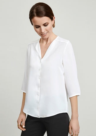 Lily Ladies Longline Blouse | S015LT