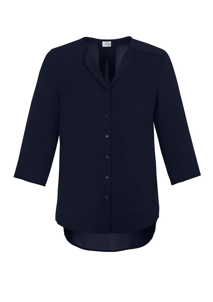 Lily Ladies Longline Blouse | S015LT
