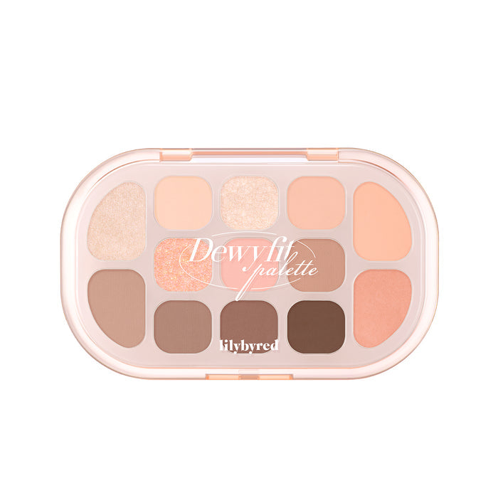 Lilybyred Dewy Fit Palette 03 Oatmeal | GlamTouch UK