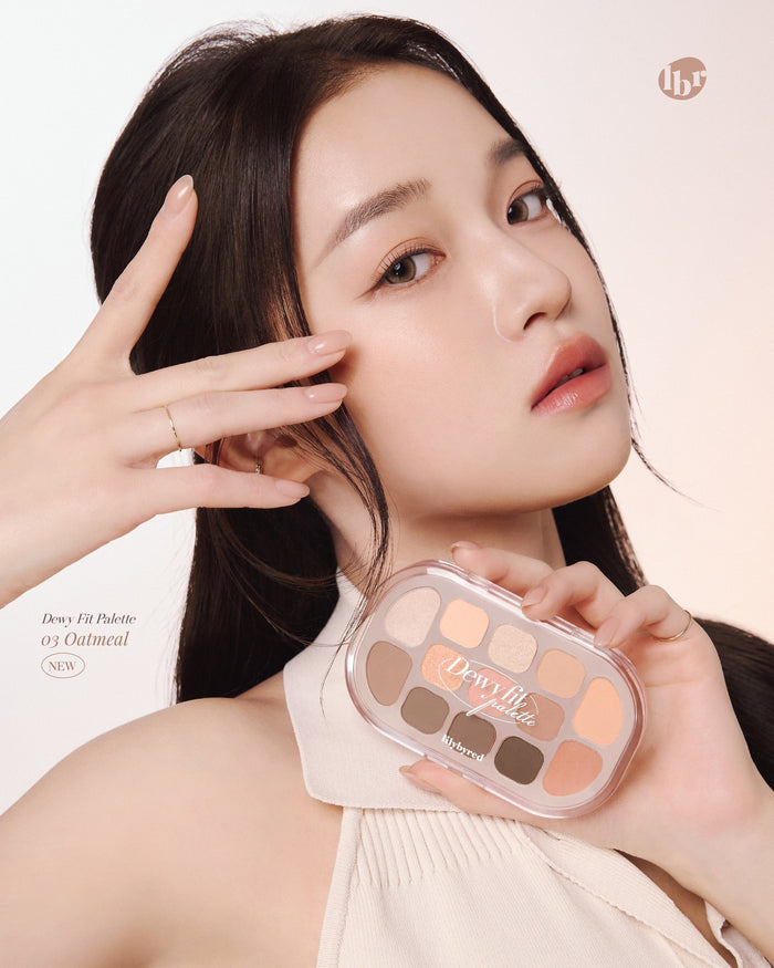 Lilybyred Dewy Fit Palette 03 Oatmeal | GlamTouch UK