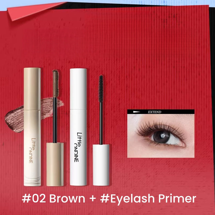 #02 Brown + #Eyelash Primer