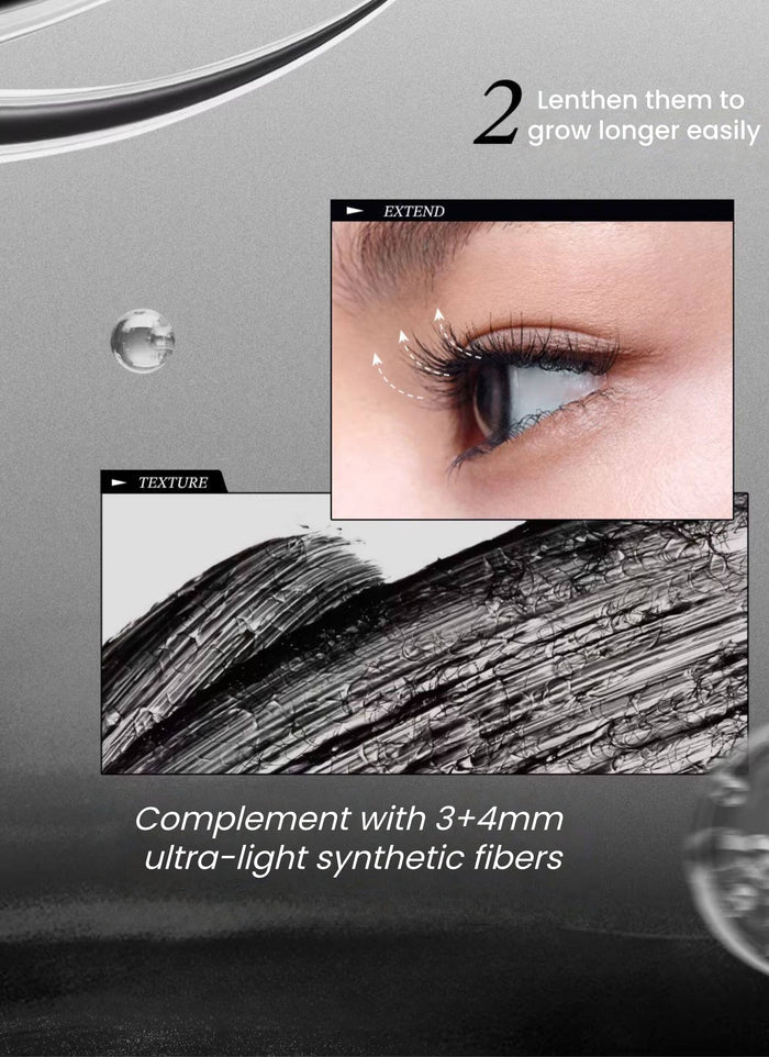 LITTLE ONDINE Black-wing Collection Long-wear Lengthen Mascara T5592