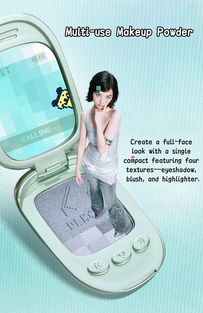 Little Ondine x Tamagotchi Collection Multi-use Makeup Powder T5909