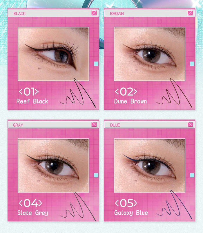 Little Ondine x Tamagotchi Collection Ultra-fine Liquid Eyeliner Pen T5912
