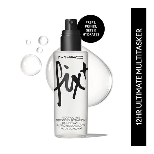 M.A.C Prep + Prime Fix+ (Alcohol Free) Setting Spray - Original (Makeup Fixer) With Green Tea (100ml)