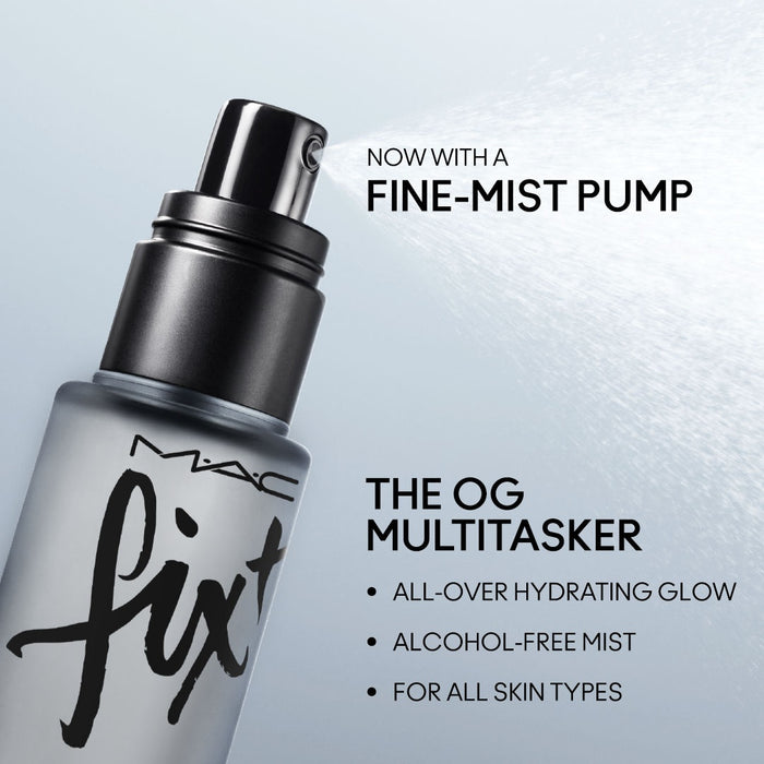 M.A.C Prep + Prime Fix+ (Alcohol Free) Setting Spray - Original (Makeup Fixer) With Green Tea (30ml)