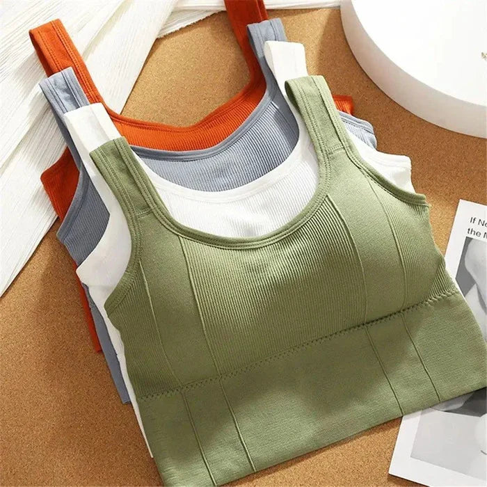 Mandotos Breathable Push Up Sports Bra/Yoga Top