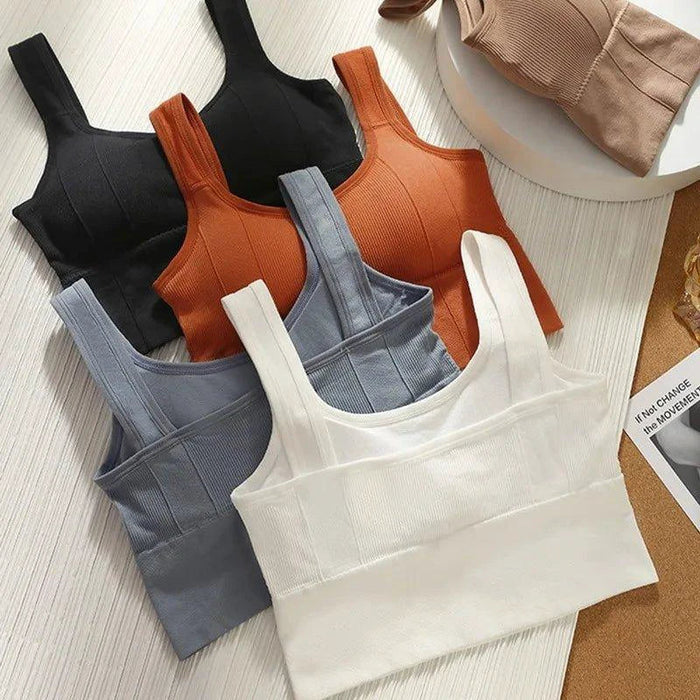 Mandotos Breathable Push Up Sports Bra/Yoga Top