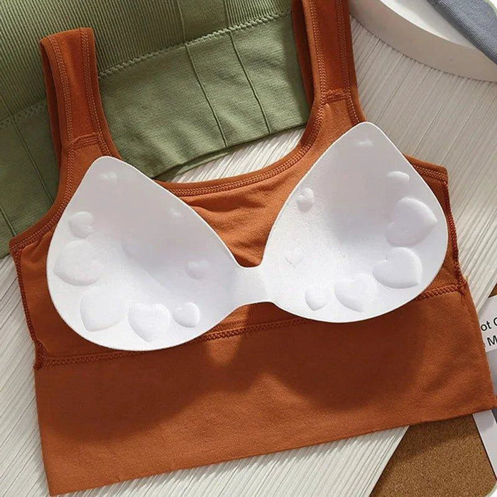 Mandotos Breathable Push Up Sports Bra/Yoga Top