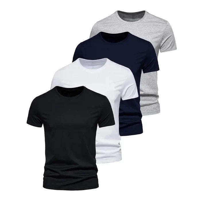 Mandotos Cotton T Shirts Pack Of Five Short Sleeve