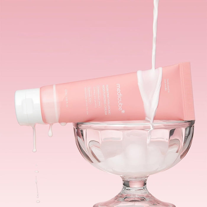 MediPeel PDRN Pink Hyaluronic Moisturizing Cream 50ml | GlamTouch UK