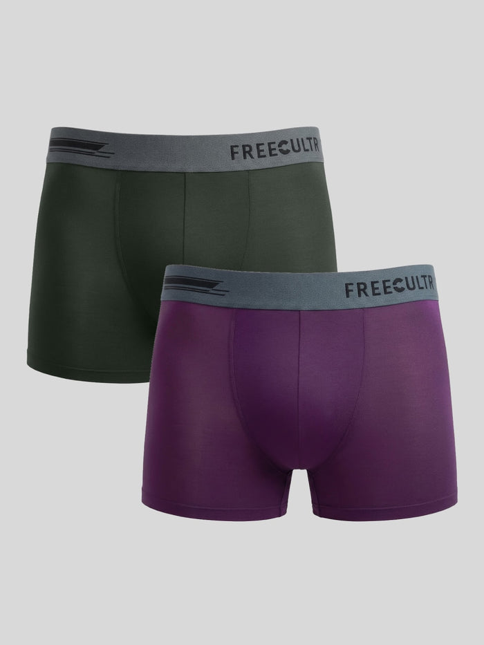 Seaweed Green; Trippy Violet / S / Men