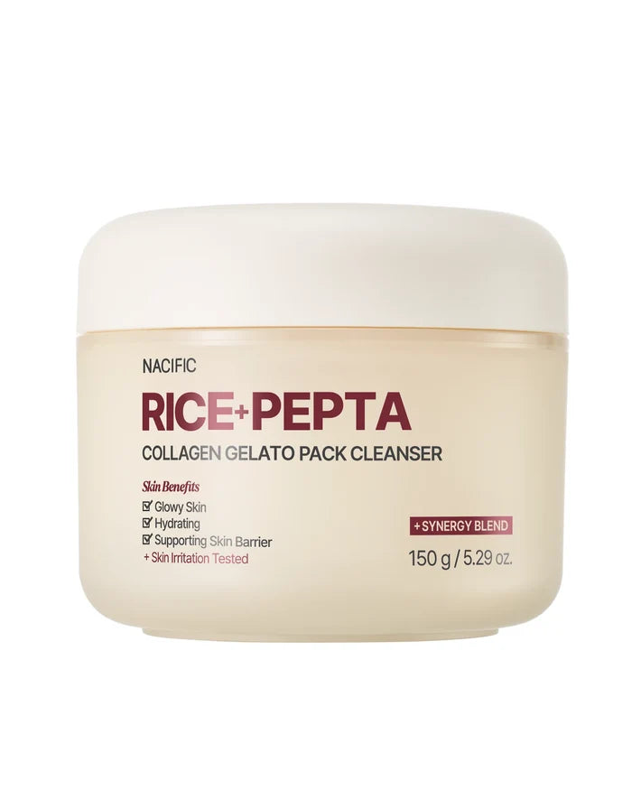Nacific Rice Pepta Collagen Gelato Pack Cleanser 150g | GlamTouch UK