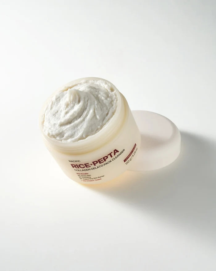 Nacific Rice Pepta Collagen Gelato Pack Cleanser 150g | GlamTouch UK