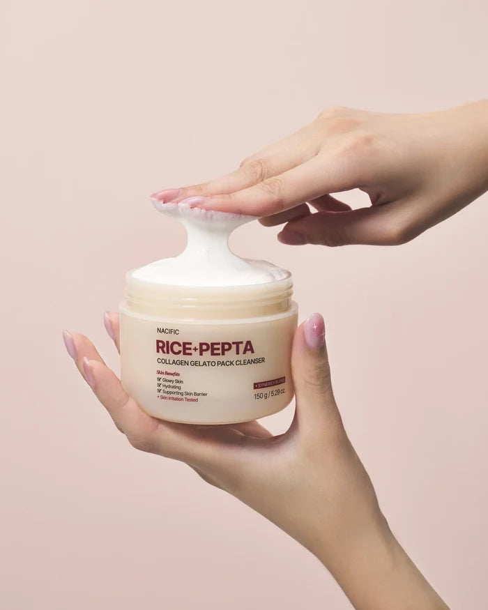 Nacific Rice Pepta Collagen Gelato Pack Cleanser 150g | GlamTouch UK