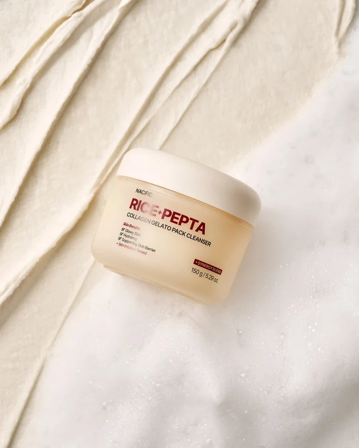 Nacific Rice Pepta Collagen Gelato Pack Cleanser 150g | GlamTouch UK