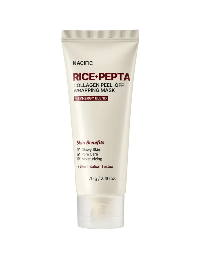 Nacific Rice Pepta Collagen Peel-off Wrapping Mask 70g | GlamTouch UK