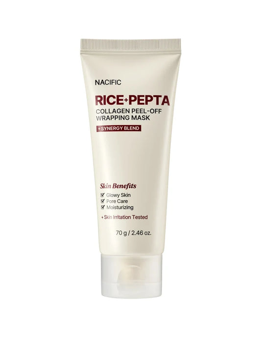 Nacific Rice Pepta Collagen Peel-off Wrapping Mask 70g | GlamTouch UK