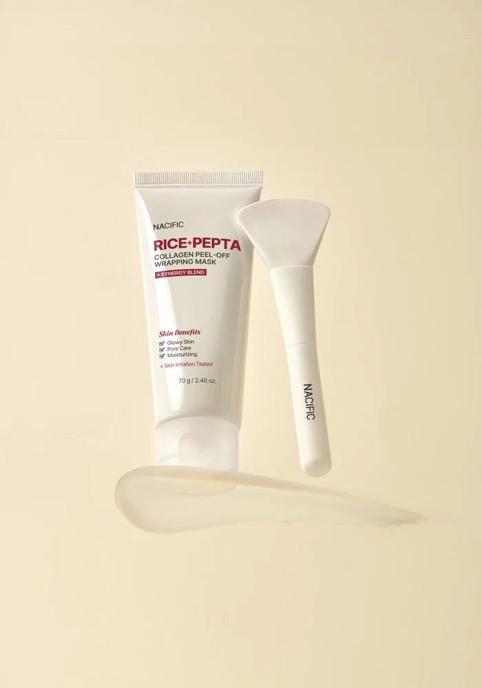 Nacific Rice Pepta Collagen Peel-off Wrapping Mask 70g | GlamTouch UK