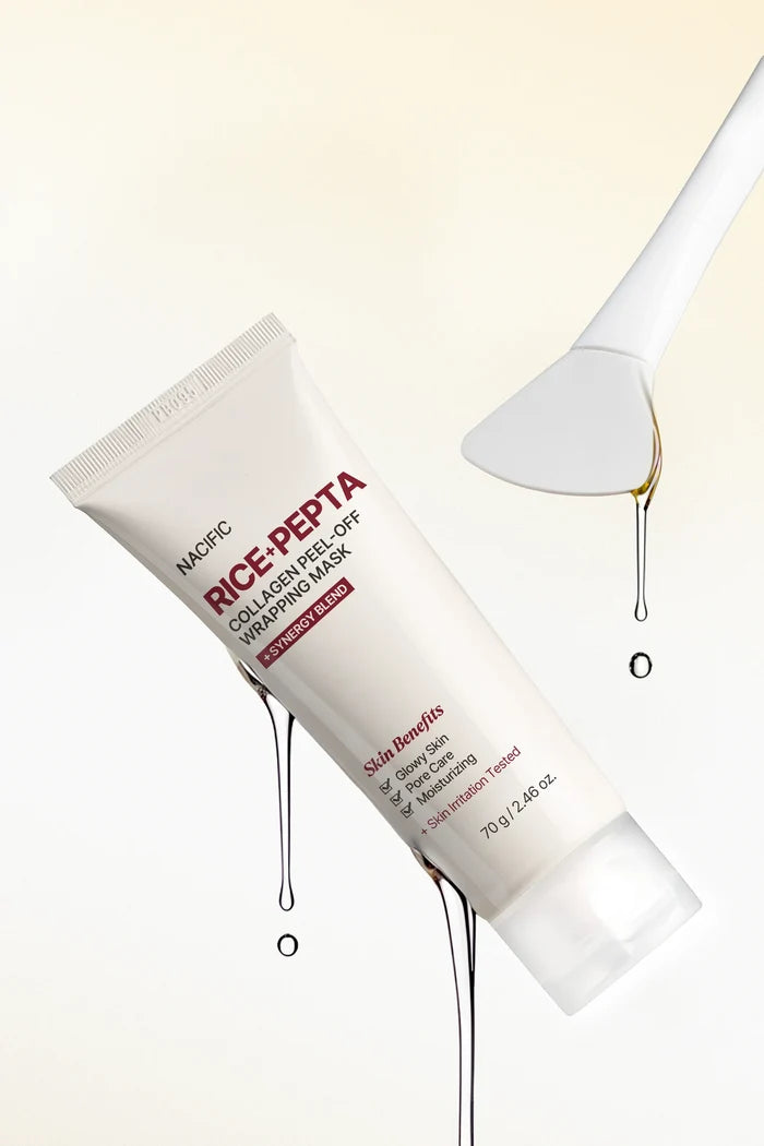 Nacific Rice Pepta Collagen Peel-off Wrapping Mask 70g | GlamTouch UK