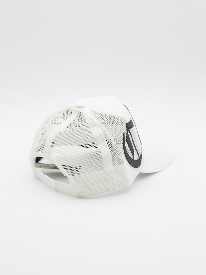 Old English Cock Trucker White