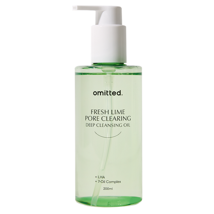 Omitted Fresh Lime Pore Clearing Deep Cleansing Oil 200ml | GlamTouch UK