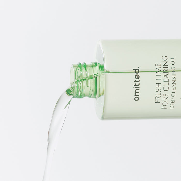 Omitted Fresh Lime Pore Clearing Deep Cleansing Oil 200ml | GlamTouch UK