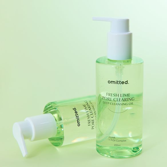 Omitted Fresh Lime Pore Clearing Deep Cleansing Oil 200ml | GlamTouch UK