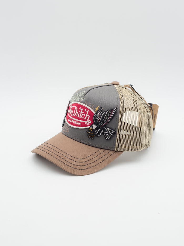 PATCHES/12 Trucker Beige/Brown