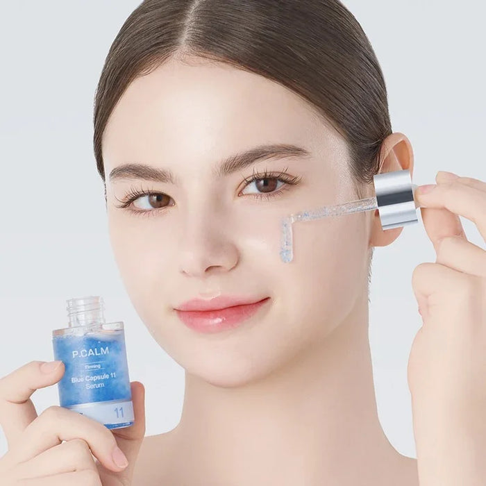 [P.CALM] PDRN Caffeine Blue Capsule 11 Serum 30ml - Ballagrio