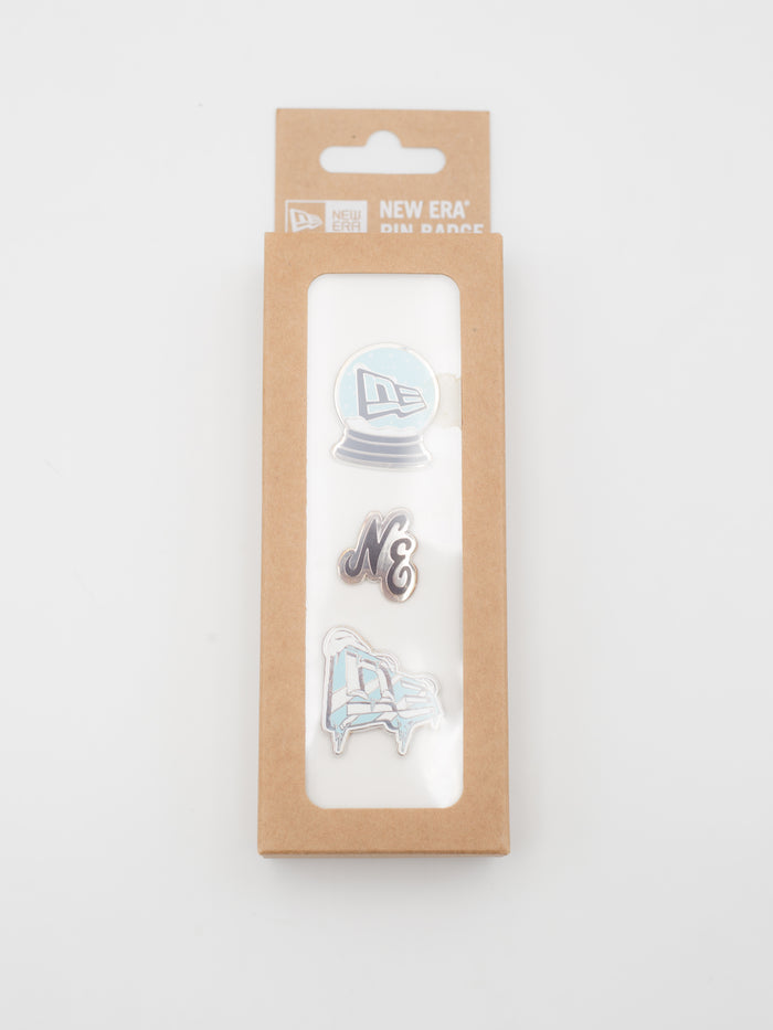 Pin Pack Snowball/NE/Iced Flag