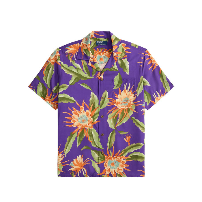 Polo Ralph Lauren TROPICAL SHORT SLEEVE SHIRT, Purple South Floral