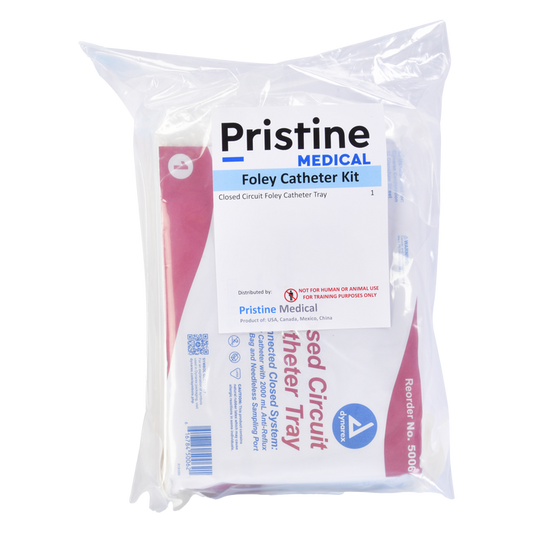 Pristine Medical Standardized Closed Circuit Foley Catheter Kit