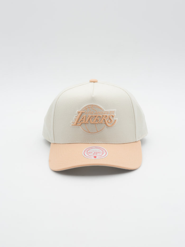 Pro Pinch Chalk Dust Los Angeles Lakers Snapback
