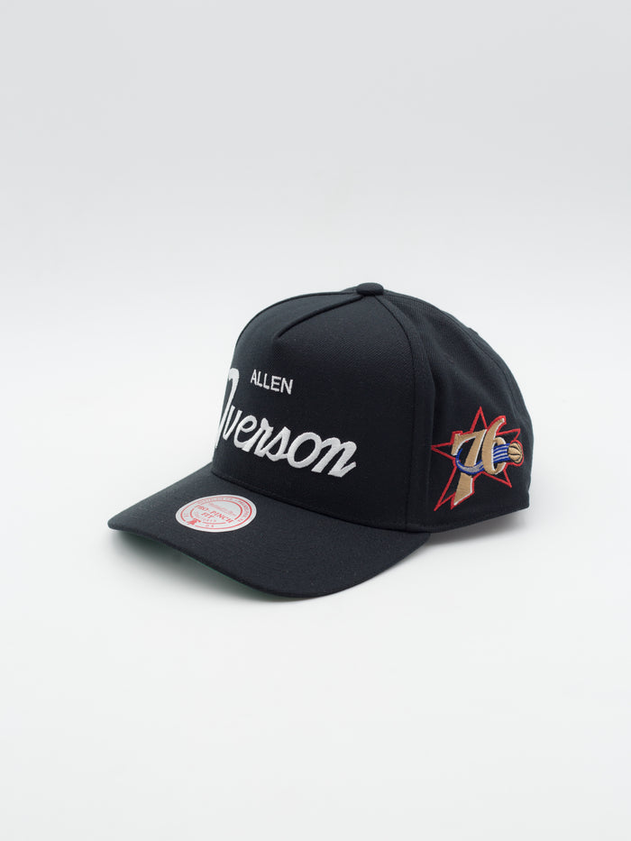 Pro Pinch Player Script HWC "Allen Iverson" Philadelphia 76ers Snapback
