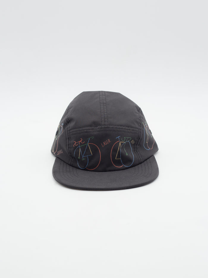 Rawal Artist Series by Joren Joshua Packable Trail 5 Panel Hat Black