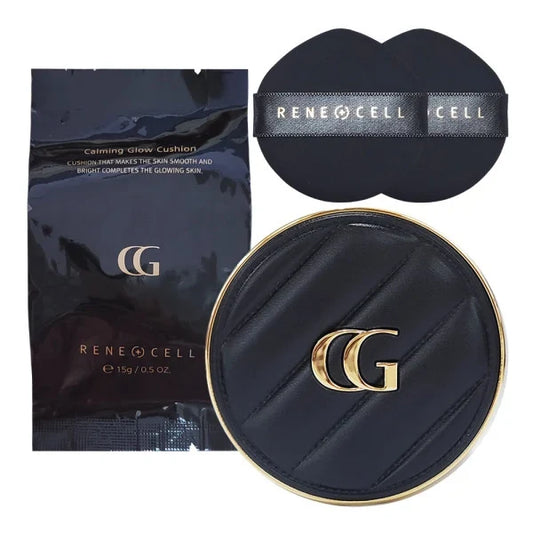 RENE-CELL CG氣墊 滋潤遮瑕    Calming Glow Cushion 修復細胞鎮靜發光氣墊 / CG氣墊
