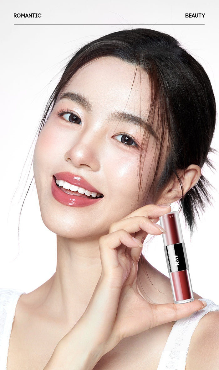 ROMANTIC BEAUTY Double-head Lip Glaze #05 Dark Night Planet T4882