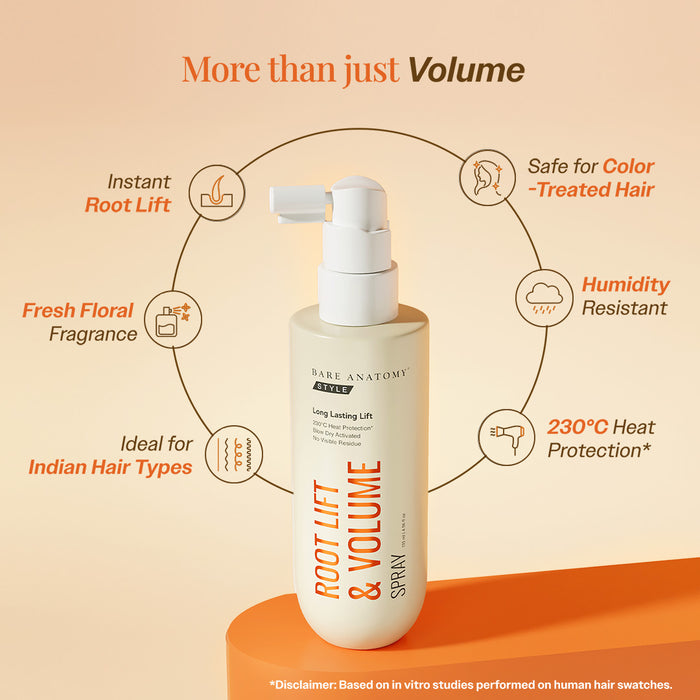 Root Lift & Volume Spray With Rice Milk Peptides and Advanced Polymers - 135 ml
