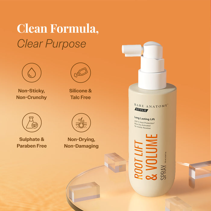 Root Lift & Volume Spray With Rice Milk Peptides and Advanced Polymers - 135 ml