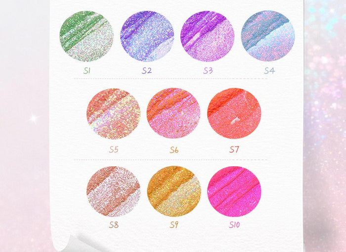 SheenEffect Optical Chameleon Eyeshadow Glitter Powder T5953