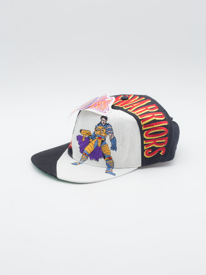 Skeleton Warriors Vintage Snapback Black/White