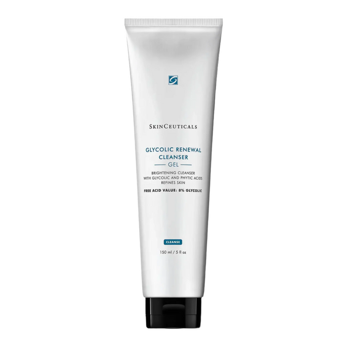 SkinCeuticals Glycolic Renewal Cleanser gel face wash tube, 150 ml