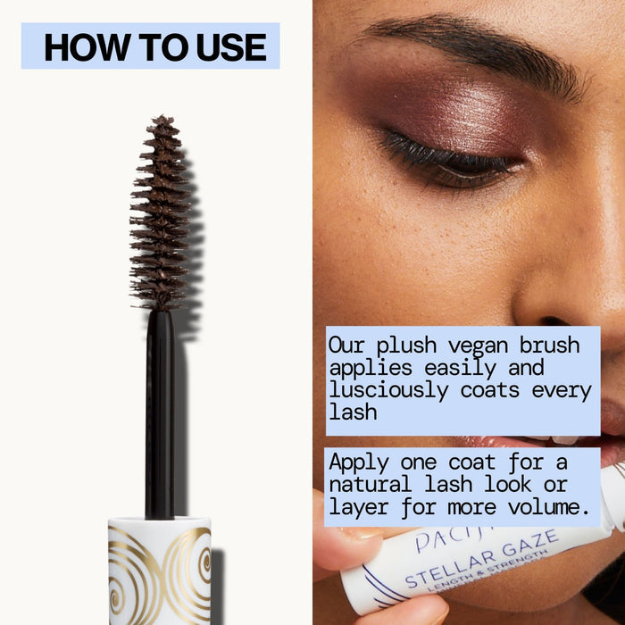 Stellar Gaze Length & Strength Mineral Mascara - Pacifica