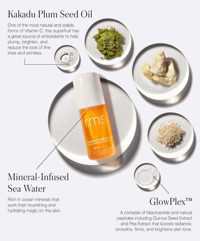 SuperSerum Hydrating Mist organic ingredients and benefits