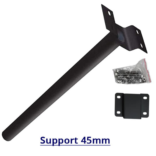 Support mural pour Candélabre / Lampe de rue et parking – Diamètre 45mm