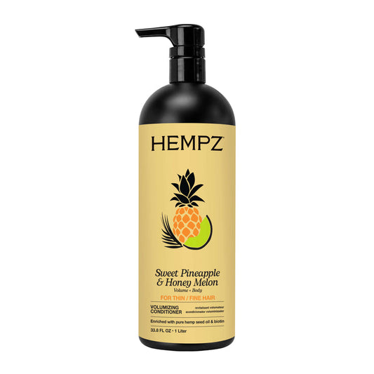 Sweet Pineapple & Honey Melon Herbal Conditioner with Vegan Biotin & Vitamin C for Thin/Fine Hair