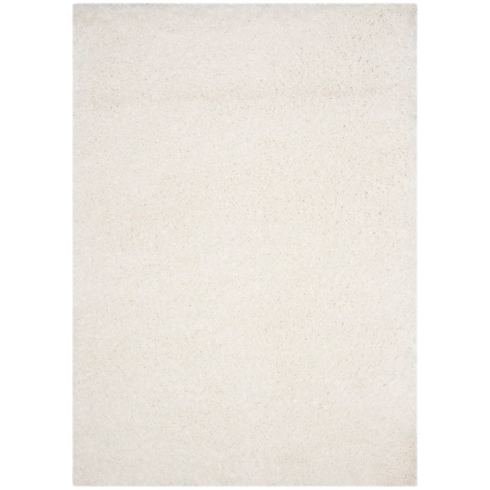 Tapis blanc Hermina White Area Rug 4x6