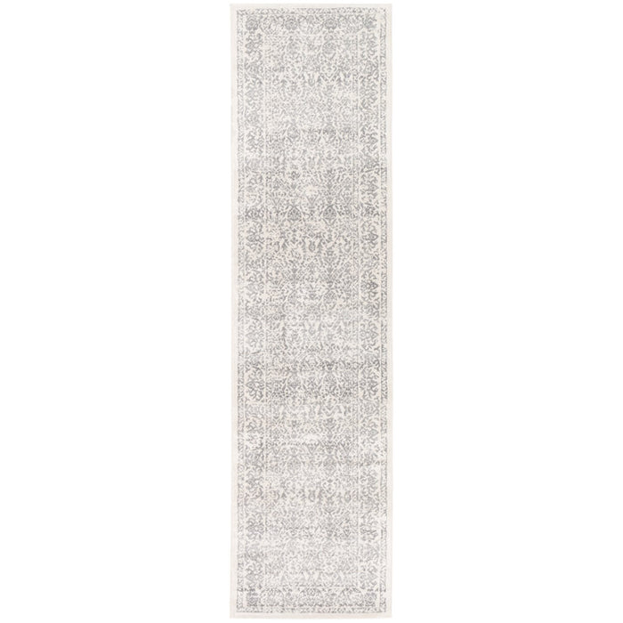 Tapis oriental gris / ivoire DeSoto 2'7" x10' Runner